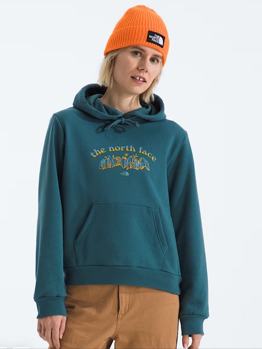 The North Face NWT Women's Evolution Retro-Growth Hoodie-Graphic.